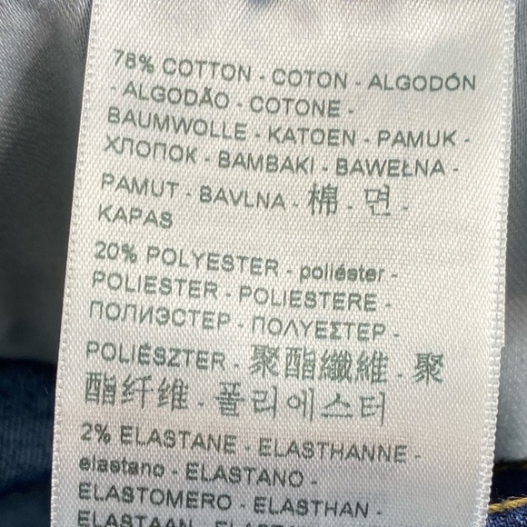 Levi’s 311 size 32/28 (14) Women’s Blue Mid Rise Shaping Skinny Jeans - Picture 4 of 7